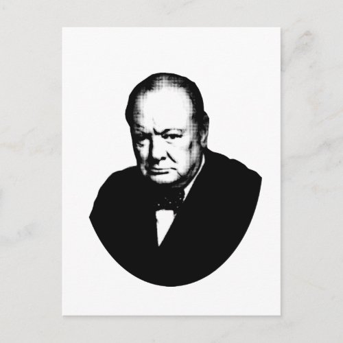 Winston Churchill Postcard