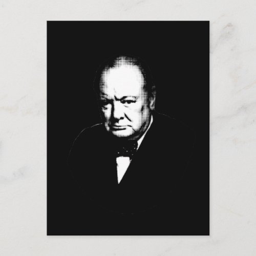 Winston Churchill Postcard