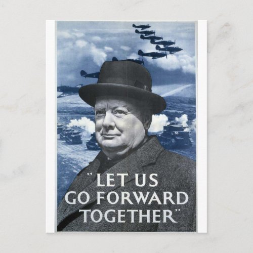 Winston Churchill Postcard