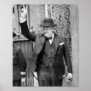 Winston Churchill Poster