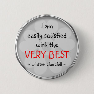 Winston Churchill Quote Button