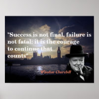 Winston Churchill Quote On Courage