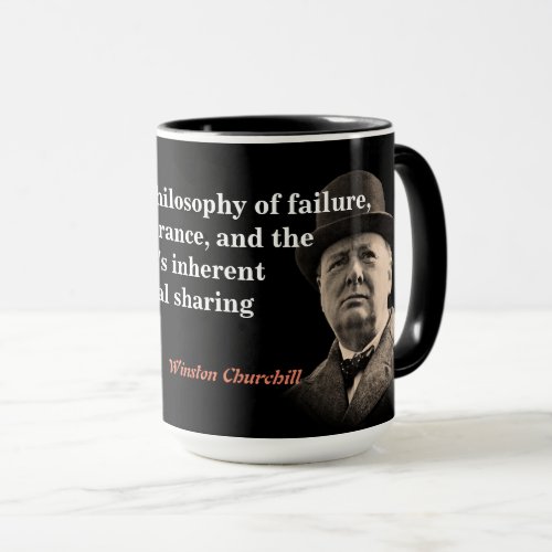 Winston Churchill Quote On Socialism Mug