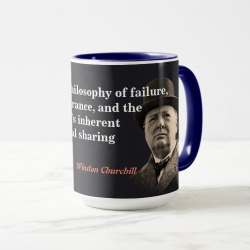 Winston Churchill Quote On Socialism Mug