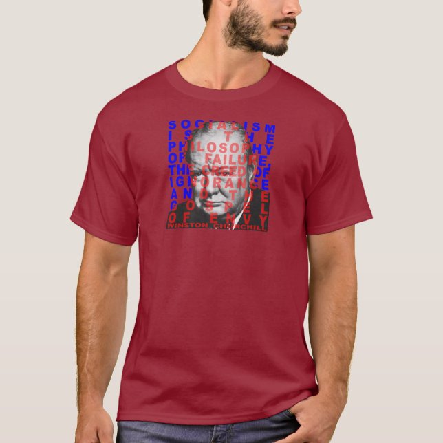 Winston Churchill Quote Shirts (Front)