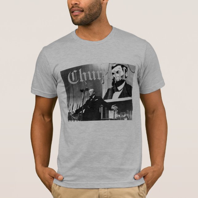 Winston Churchill T-Shirt (Front)
