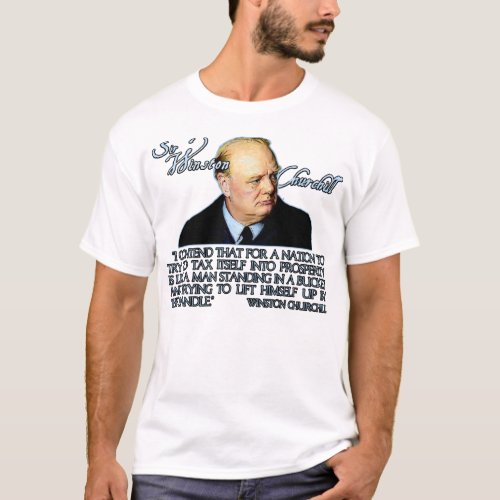 Winston Churchill T_Shirt