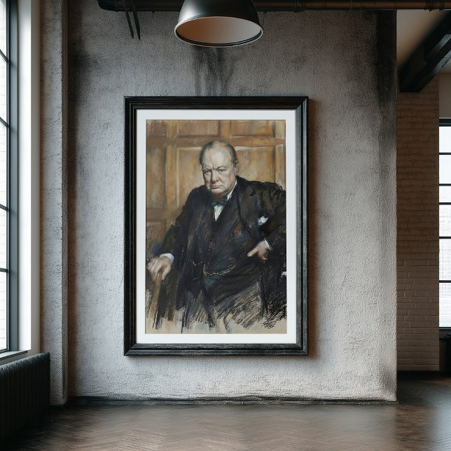 Winston Churchill - The Resolute Statesman Poster (Creator Uploaded)