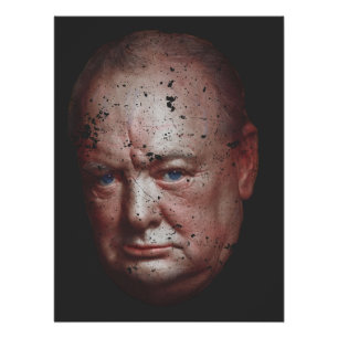 Winston Churchill (United Kingdom) Poster