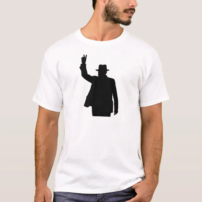 Winston Churchill Victory Silhouette TShirt Zazzle
