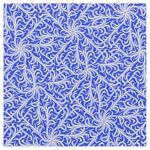 Winston Delft Blue and White Fabric