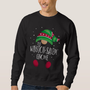 Winston Salem Gnome Family Matching Christmas Paja Sweatshirt