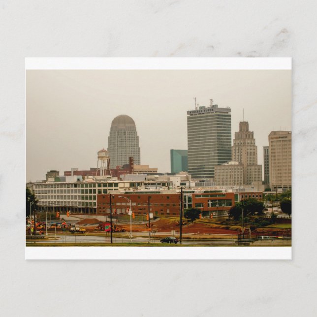 winston salem nc postcard (Front)