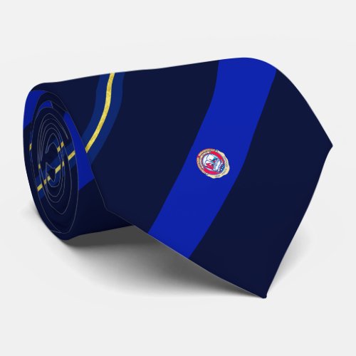 Winston_Salem North Carolina city flag Neck Tie