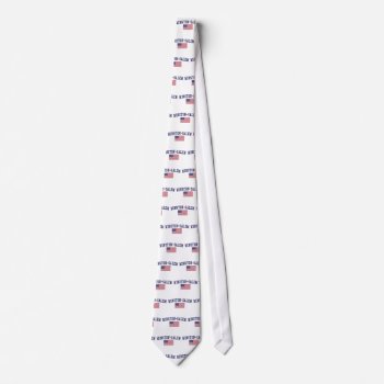 Winston-salem Us Flag Neck Tie by republicofcities at Zazzle
