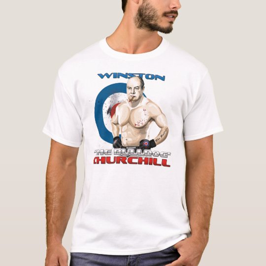 Winston "The Bulldog" Churchill MMA T-shirt