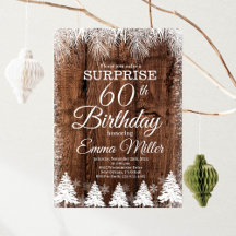 Winter 60th Birthday Party