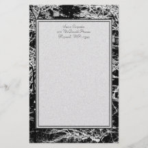 'Winter Abstract' Stationery