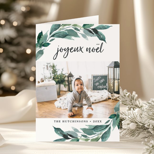 Winter Abundance | Folded Holiday Photo Card (Creator Uploaded)