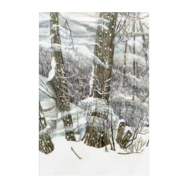 Winter Acrylic Print (Front)