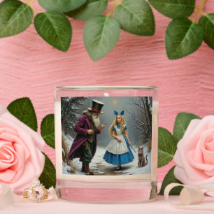 Winter Alice candle