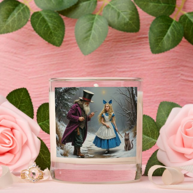 Winter Alice candle (Wedding)