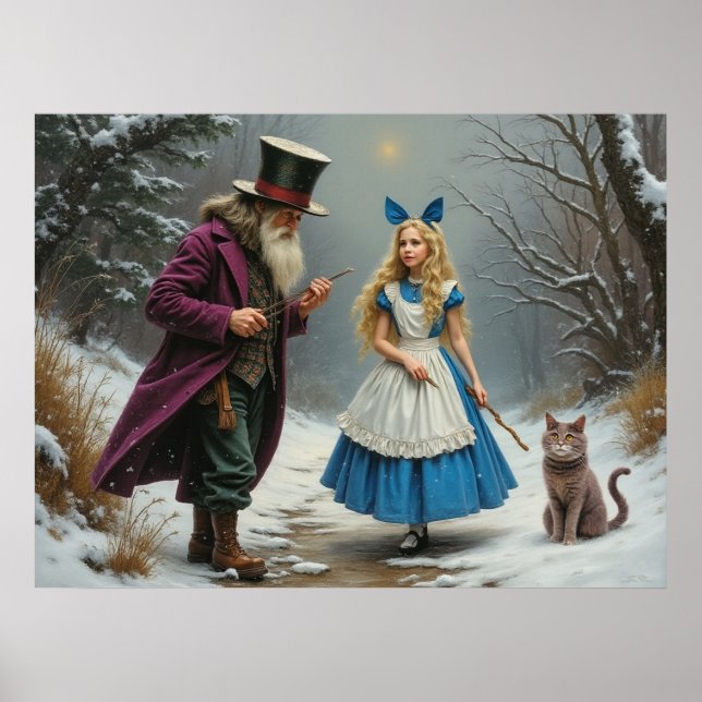 Winter Alice matte poster (Front)