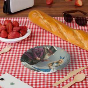 Winter Alice paper bowls