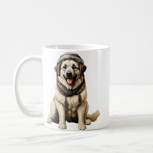 Winter Anatolian Shepherd Dog  Coffee Mug