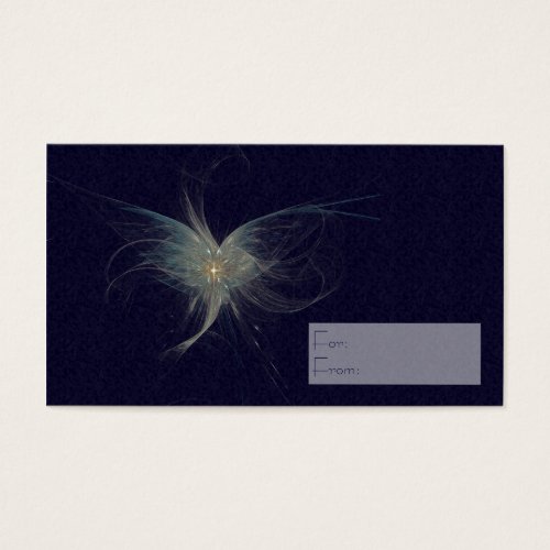 Winter Angel Fractal Art Business Card Templates