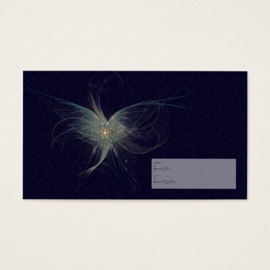 Winter Angel Fractal Art (Front)