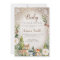 Winter Animals Woodland Boy Baby Shower