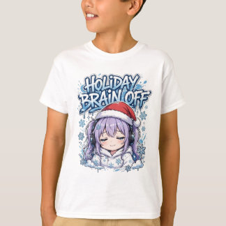 Winter Anime Christmas Shirt Sleepy Kids Gift