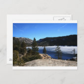 Winter at Pinecrest Lake Postcard (Front/Back)