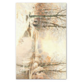 Winter at Spreewald, Decoupage Tissue Paper (Vertical)