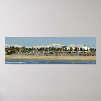 Winter At The Beach Poster
