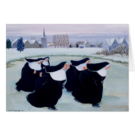Winter at the Convent Cards (Front Horizontal)