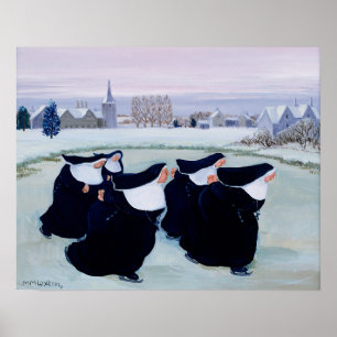 Winter at the Convent Poster