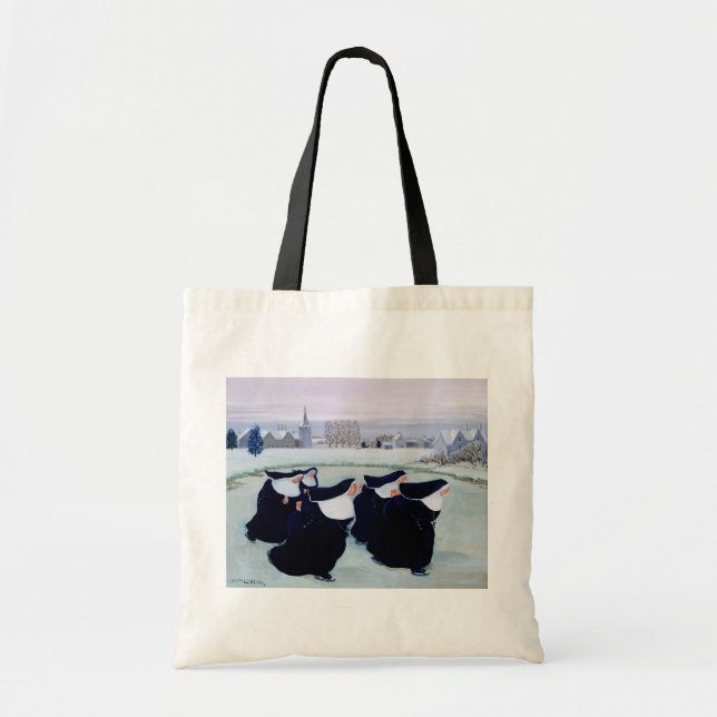 Winter at the Convent Tote Bag (Front)