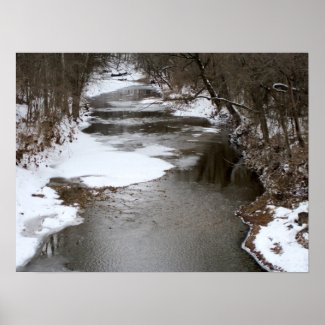 Winter at the Creek print
