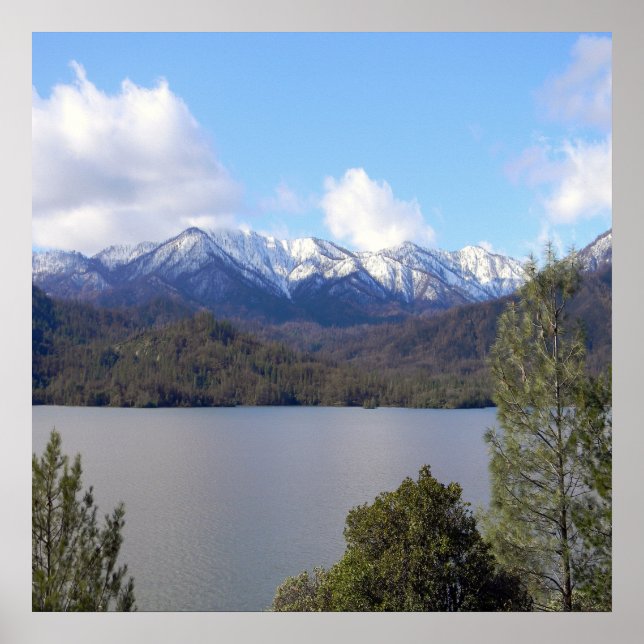 Winter at Whiskeytown Lake... Poster (Front)