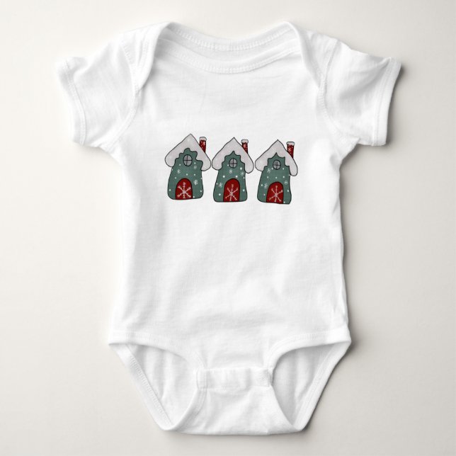 winter baby bodysuit (Front)
