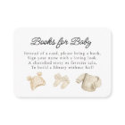 Winter Baby Clothes Book for Baby Insert Card
