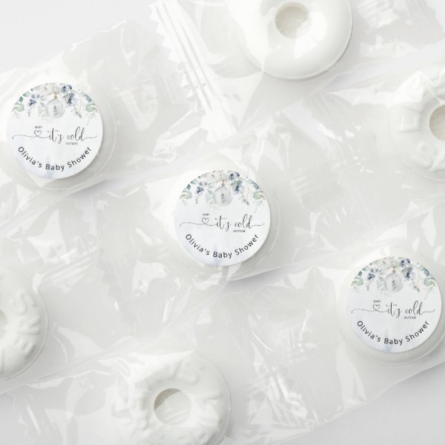 Winter baby its cold outside baby shower life saver® mints (Assorted)