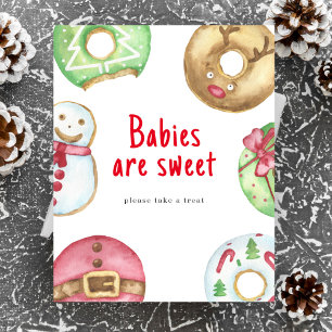 Winter baby shower - Babies are sweet  Poster