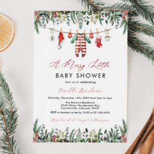 Winter Baby Shower Invitation
