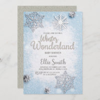 Winter Baby Shower Invitation Baby Shower