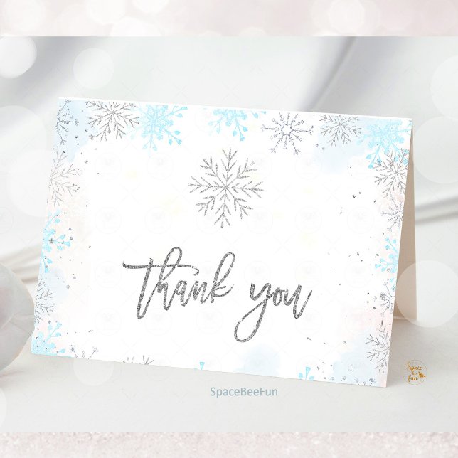 Winter Baby Shower It's Cold Outside  Thank You Card (Winter Baby Shower, It's Cold Outside Baby Shower, thank you card, holiday baby shower, winter baby )