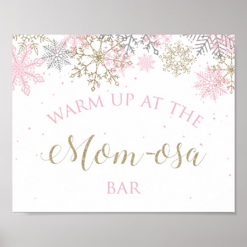 Winter Baby Shower Mom_Osa Sign