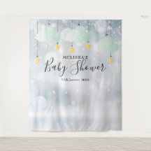 Winter Baby Shower Photo Booth Backdrop